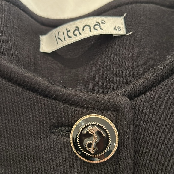 Scuba fabric Pant Coat - Picture 2 of 4